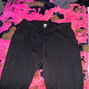 Black straight Leggings